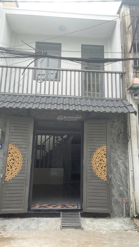 Bán nhà mới đẹp  hẻm ô tô thông  2 tầng  sổ hồng riêng  quận bình tân giáp tân phú