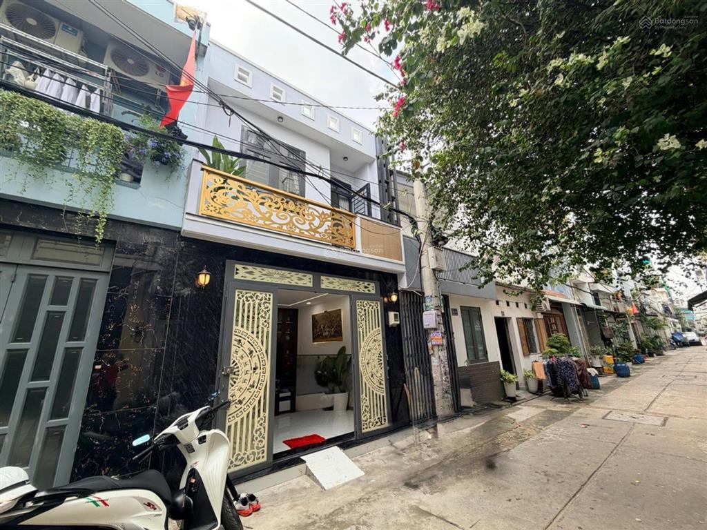 Bán gấp nhà mới đẹp nội thất xịn đường ô tô 6m gần aeon tân phú