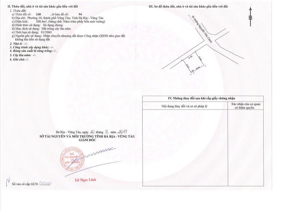 Bán lô đất biệt thự, long cung, vũng tàu, diện tích 334 m², chỉ với 35 triệu/m². 0924 105 ***