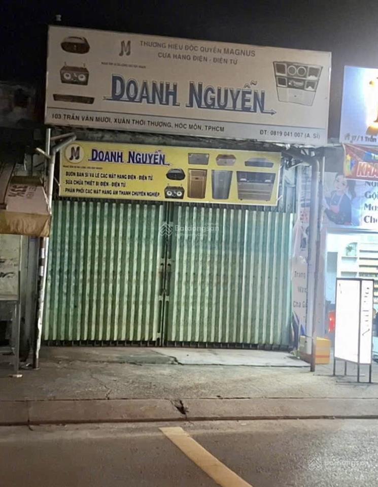 Nhà cấp 4 mặt tiền trần văn mười đoạn đông vui gần chợ