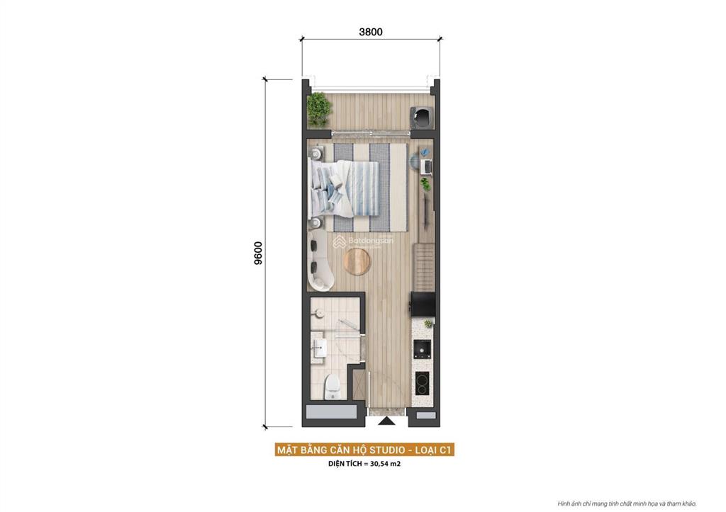 Căn hộ studio giá 2tỷ4 của dự án blanca city vũng tàu  chính sách tốt nhất tết bính ngọ 2026