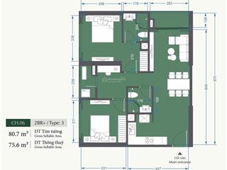 Bán cc lumiere evergreen, 8,1 tỷ, 75,6m2, view đẹp, giá tốt, p tây mỗ, q.nam từ liêm
