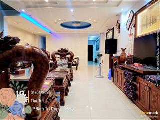 Bán biệt thự mặt tiền bình trị đông bình tân 6 tầng 158m2 giá chỉ 14,99 tỷ.