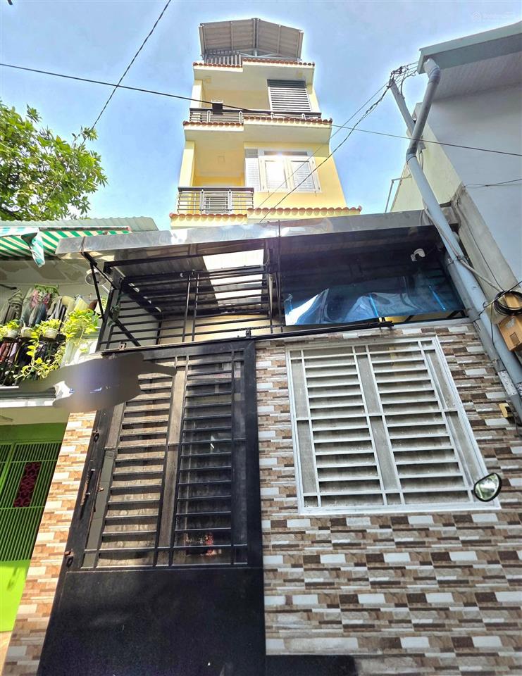 Quận 11 nhà 5 tầng ngang 3,7m nở hậu 4,7m dài 11m giá 5,95 tỷ .hoàn công .