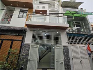 6.x trung nhà 3 tầng 56m2 , 4pn , hẻm xe tải an dương vương giáp bà hom quận 6