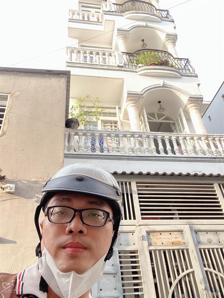 Nhà 4 tầng 72m², 5 phòng ngủ, cạnh khu tên lửa, aeon bình tân