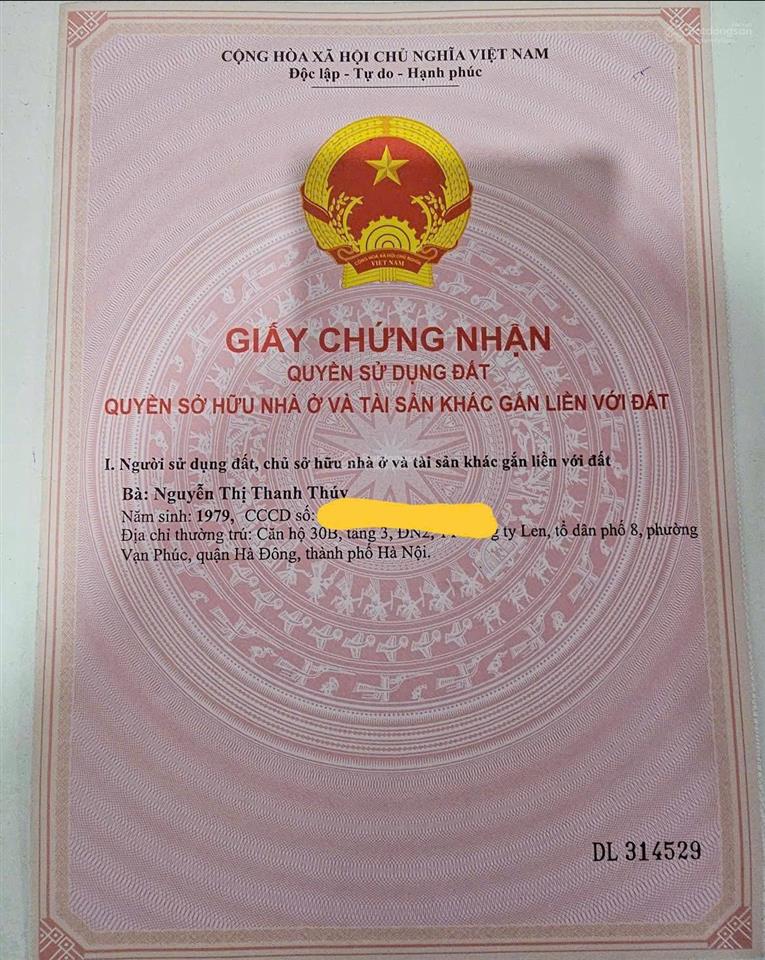 Chính chủ nhà cần bán nhà riêng tổ 14 yên nghĩa hà đông 38m2 full đồ 3n 4vs. nhà 5 tầng