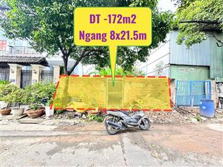 Hạ 800tr  gấp bán nền đất sổ riêng (8x21.5m) khu dân cư cocacola, đường linh trung, thủ đức hcm