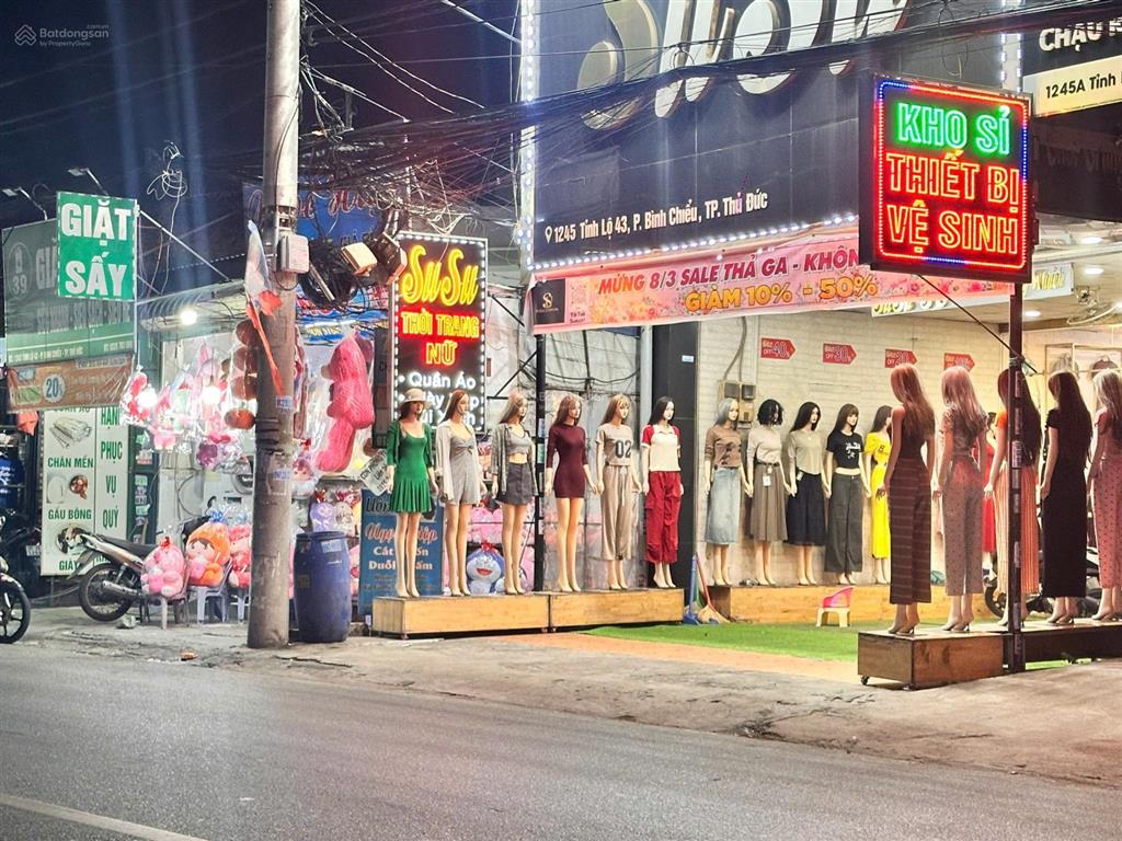 Giảm chàogiá chỉ 35 tỷ bán nhà mặt tiền tỉnh lộ 43, bình chiểu, thủ đức, ngang 10x61m(610m2)