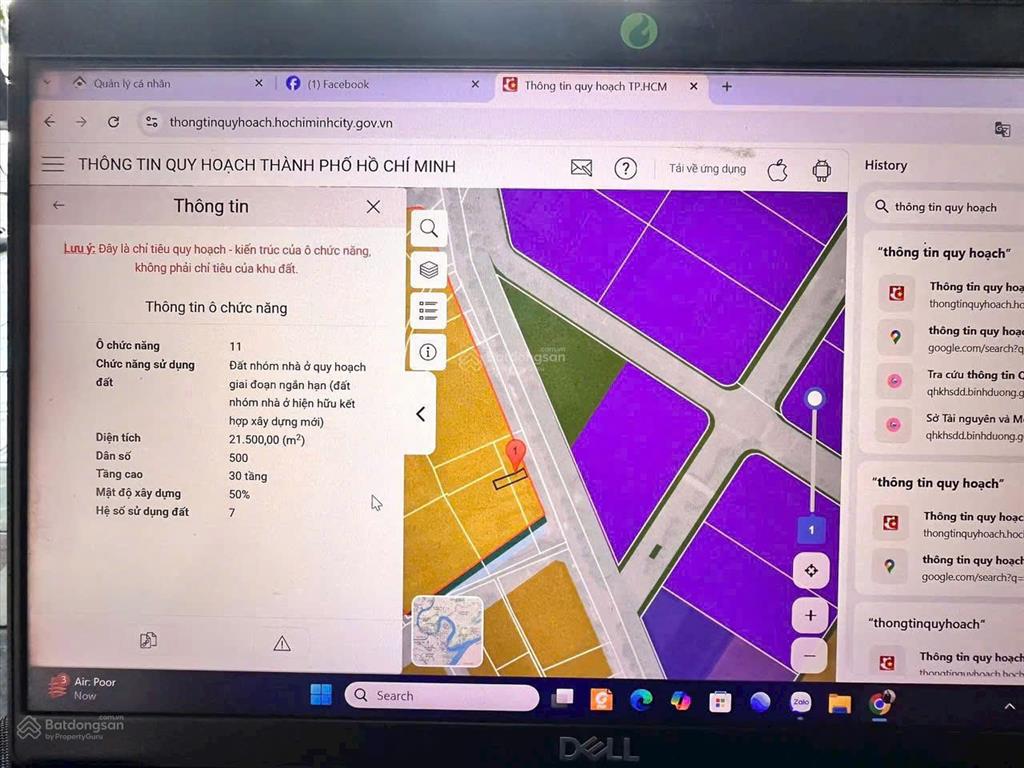 Bán lô đất mặt tiền ngô chí quốc, p. bình chiểu, thủ đức, 10.6x22m(232m2)  giá 14 tỷ