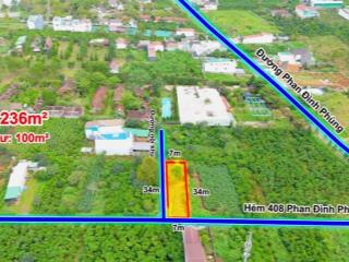 Bán đất 2 mặt tiền tại phan đình phùng, phường 3, bảo lộc