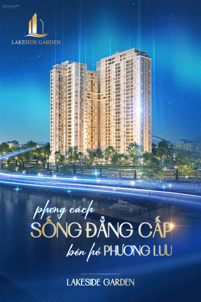 Bán căn hộ chung cư lakeside garden  mặt hồ phương lưu, lê hồng phong  hải phòng