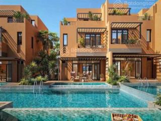 Nhà phố caraword cam ranh 196m2 3 tầng hồ bơi riêng bàn giao full nội thất cao cấp sở hữu lâu dài