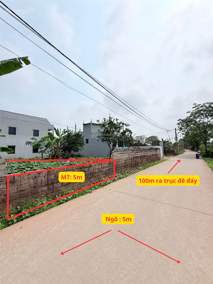 Hàng hiếm tại hoàng diệu, 2,45 tỷ, 100m2 đất thổ cư đẹp