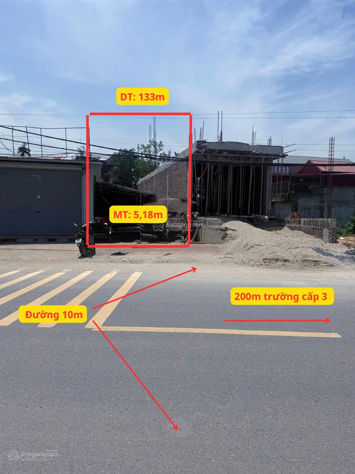 Bán đất đẹp xuất sắc tại xã thuỵ hương, 9,3 tỷ, 133m2