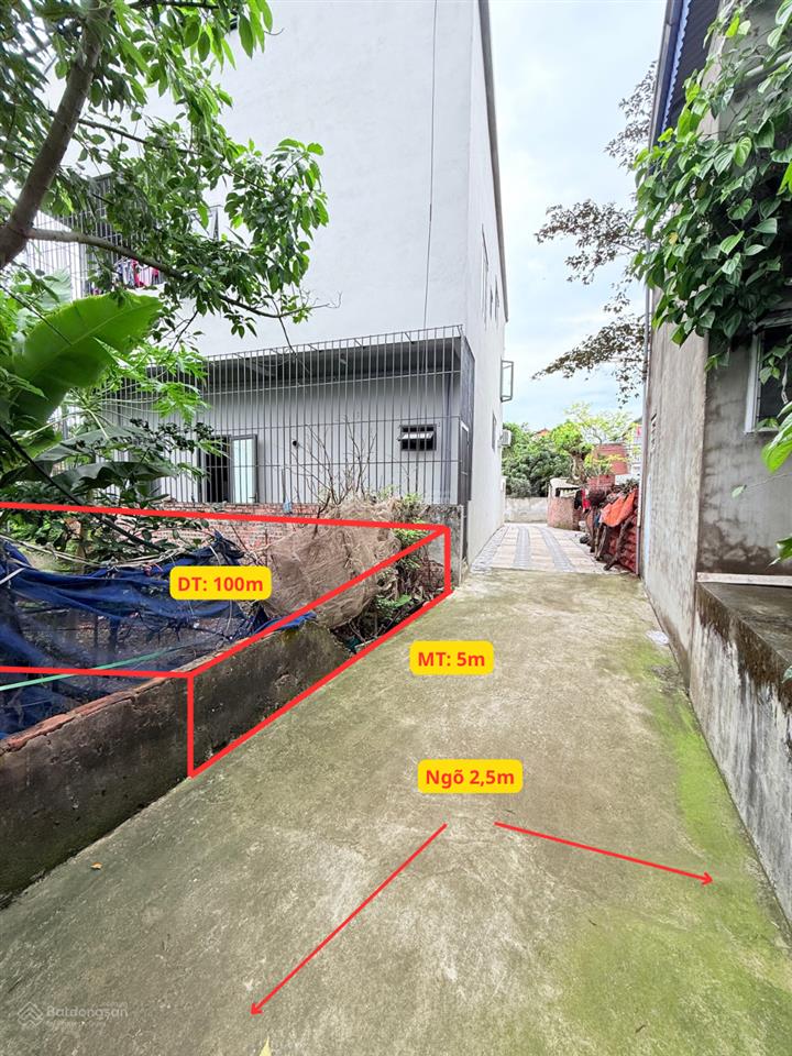 Bán đất siêu hot tại xã lam điền, 2,99 tỷ, 100m2, 2 mặt tiền
