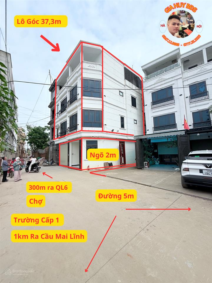Nhà 4 tầng 1 tum tràng an chúc sơn ô tô tránh chỉ loanh quanh 5 tỷ sở hữu ngay