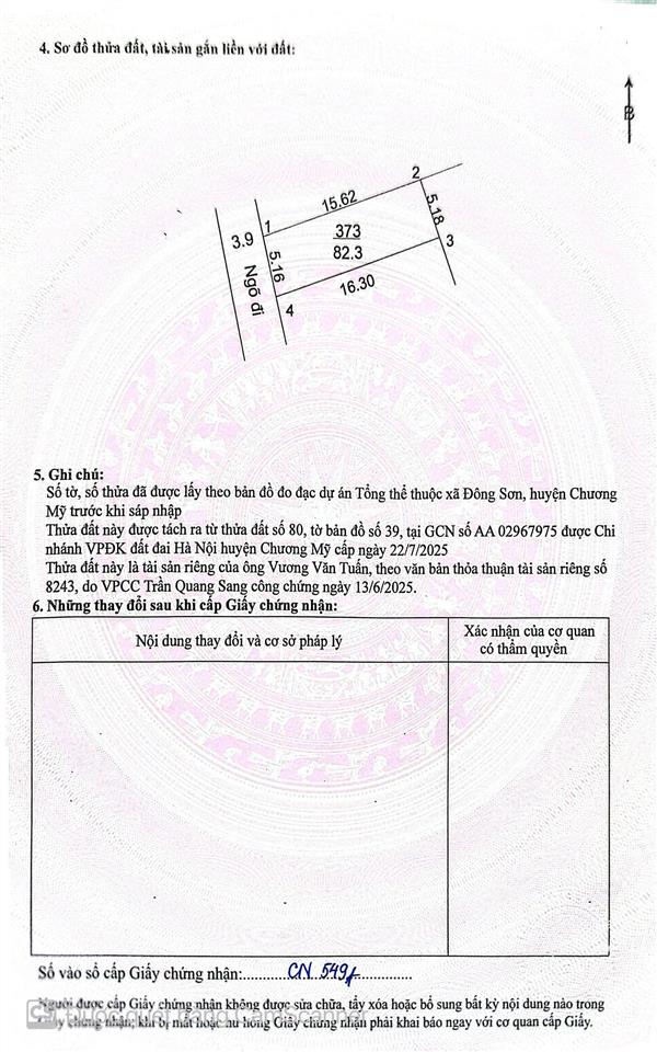 Hàng hiếm tại đông sơn, 3,05 tỷ, 82,3m2, đất thổ cư, sổ đỏ đầy đủ