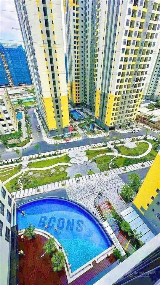 Bán cc tháp cuối cùng trong khu bcons city, 2,375 tỷ, 43,7m2, 1pn, 1wc, view đẹp, dĩ an, bình dương