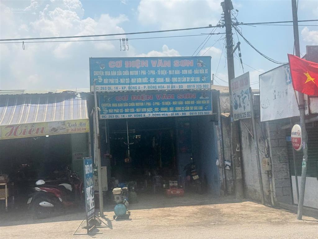 Bán đất mặt tiền ql1k, gần đường thống nhất vào làng đại học  chợ đông hòa, ủy ban phường đông hòa