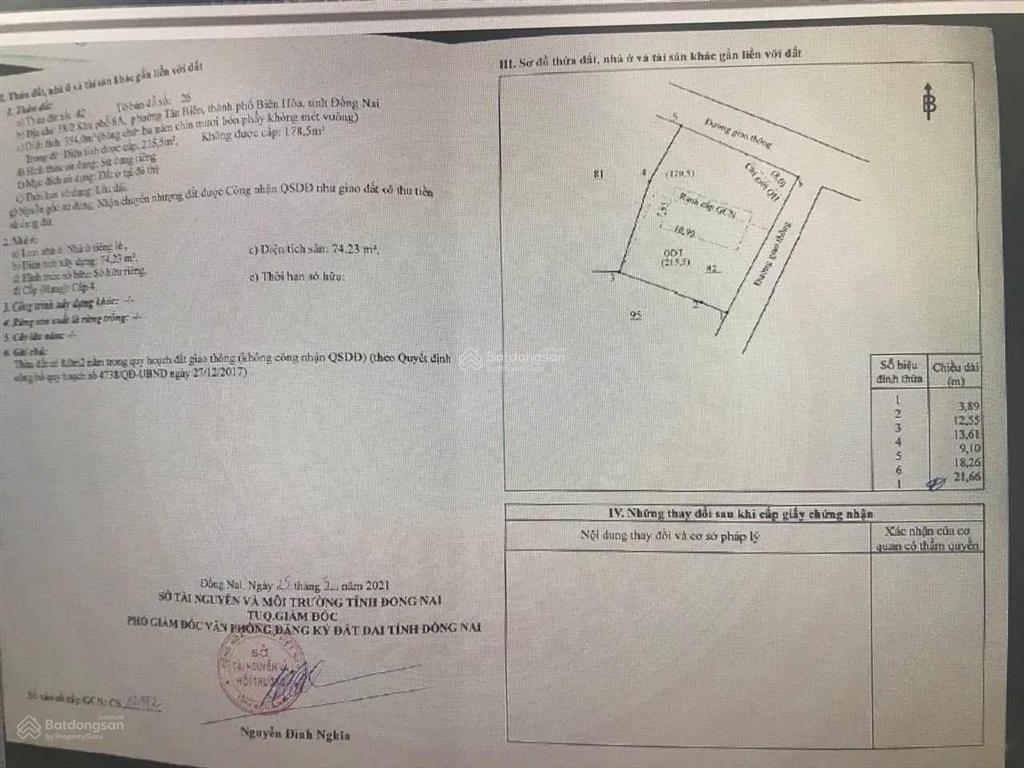 Kiếm đâu ra miếng biệt thự vườn ngay trung tâm tp biên hoà. diện tích 18x18m