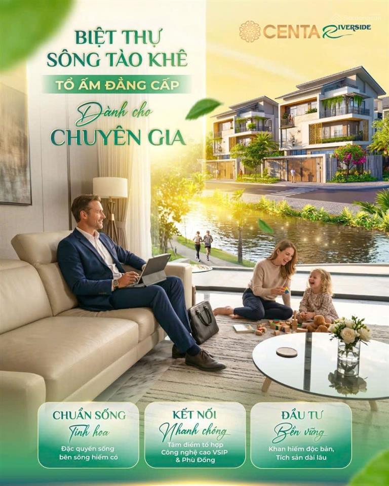 Cắt lỗ nhanh căn biệt thự 180m2  khu vsip đang cho thuê 300 triệu/năm  giá 55 triệu/m2 đất