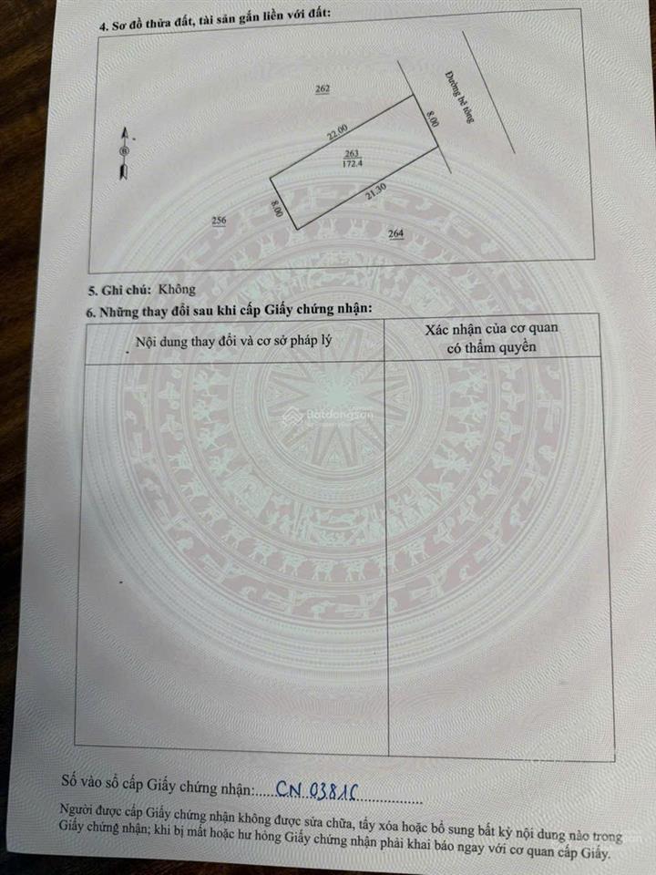 Chính chủ bán đất gần an phú mỹ đức, lô đất thổ cư cạnh khu cn thanh hà 282 hécta và đường mòn hcm