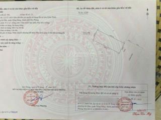 Chính chủ bán đất đấu giá kiến thiết( chợ hoa quả) đông nam ngang 6m dt 97,4m.rất hiếm.