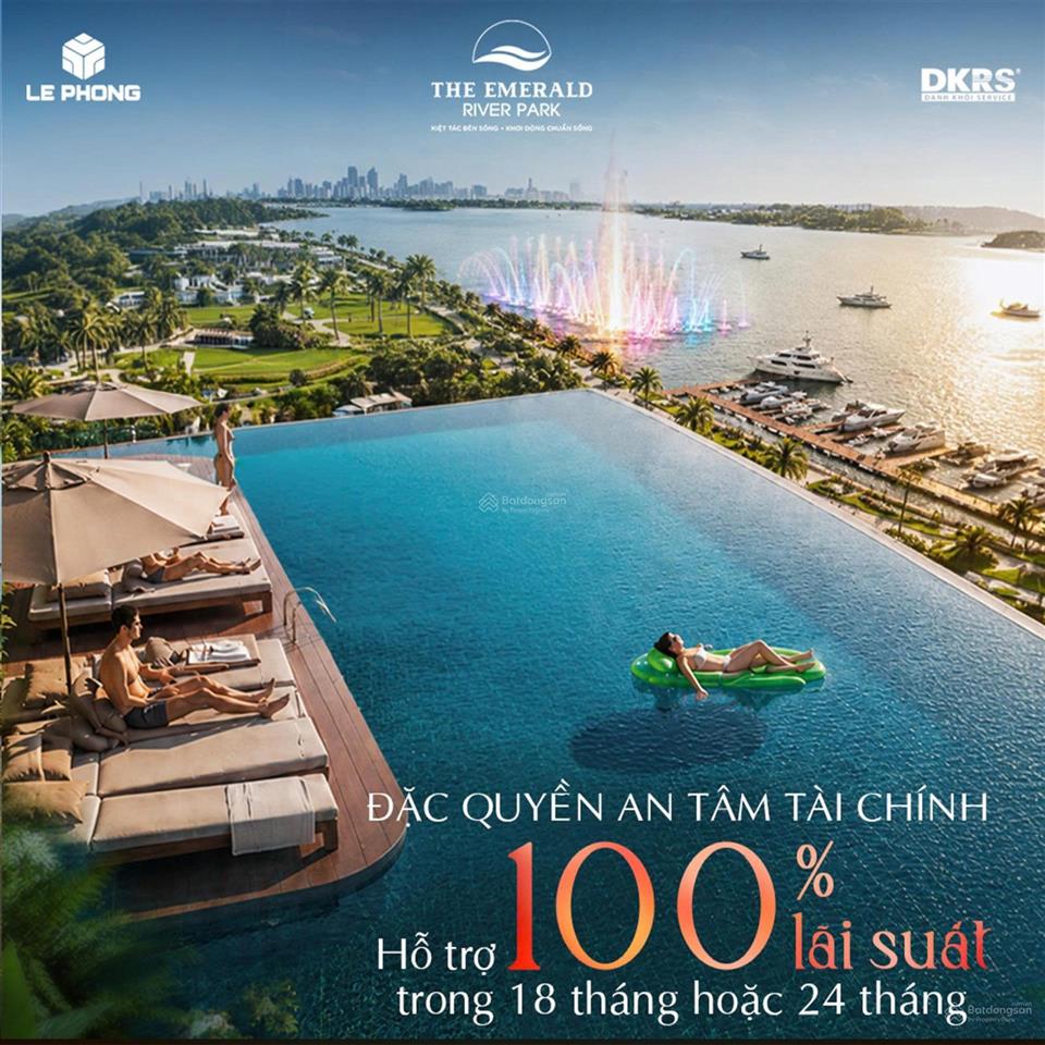 Nhận booking giai đoạn 1 căn hộ ven sông sài gòn  the emerald river park