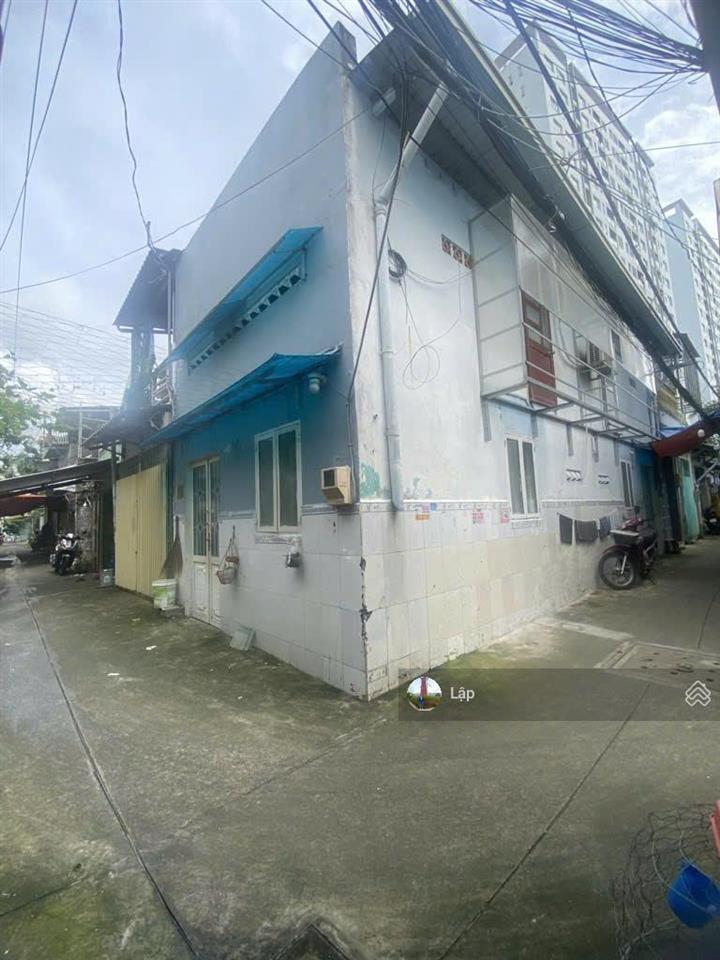 Nhà btct kiên cố sau chung cư himlam  02 tầng 4,2x10m