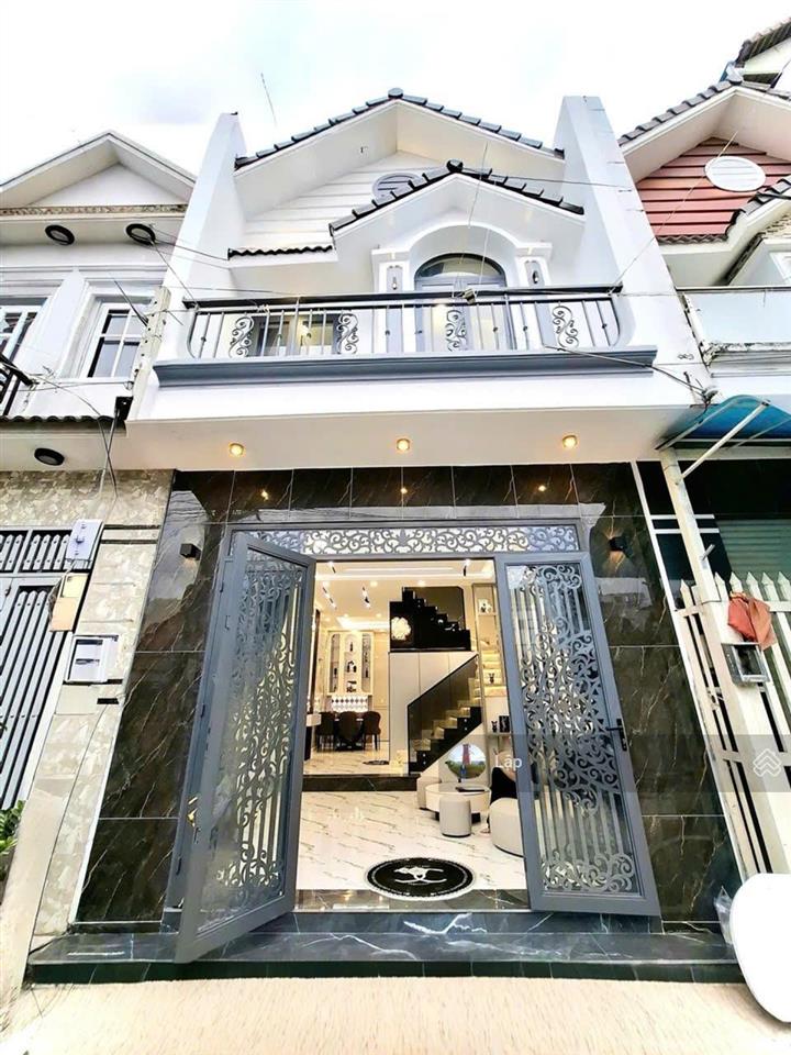 Nhà mới nở hậu full nội thất hẻm xe hơi  shr hỗ trợ vay  03 tầng 4,9x11m