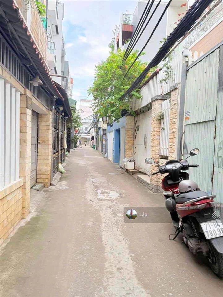 Hẻm xe hơi thông gần chợ phú thuận  02 tầng 4x16m