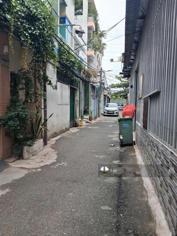 Hẻm xe hơi thông gần chợ phú thuận  02 tầng 4x16m