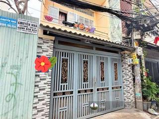 Hẻm xe hơi thông gần chợ phú thuận  02 tầng 4x16m