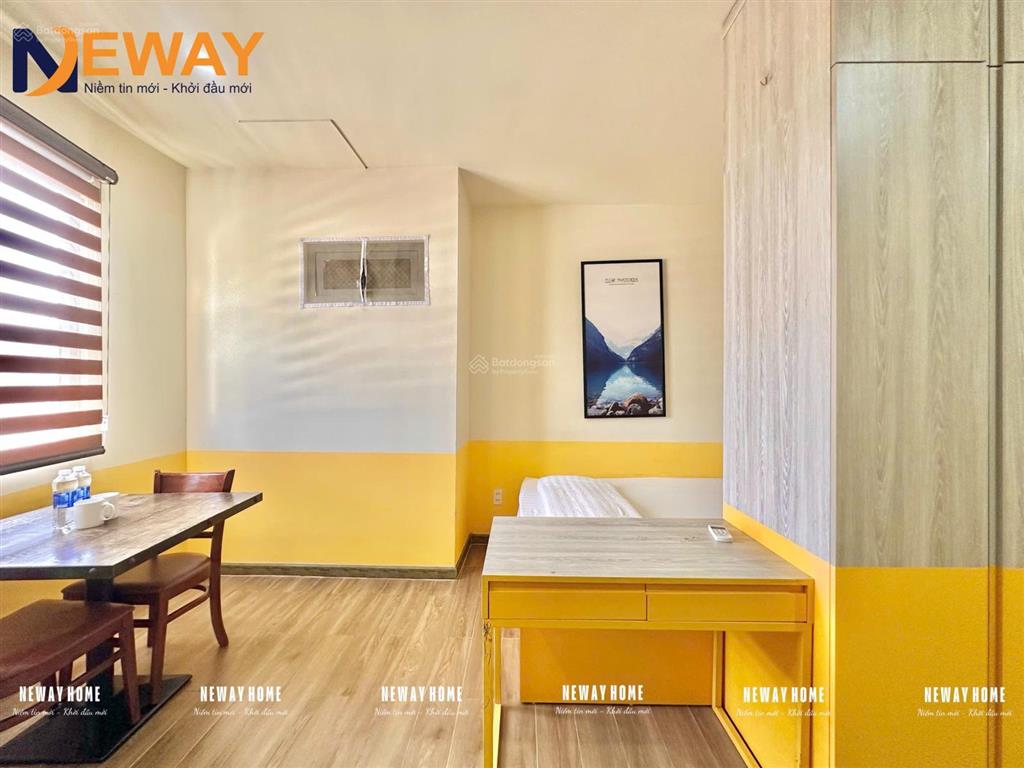 Studio ban công full nội thất siêu đẹp | có dịch vụ dọn phòng, giặt sấy | hồ bơi| pet friendly