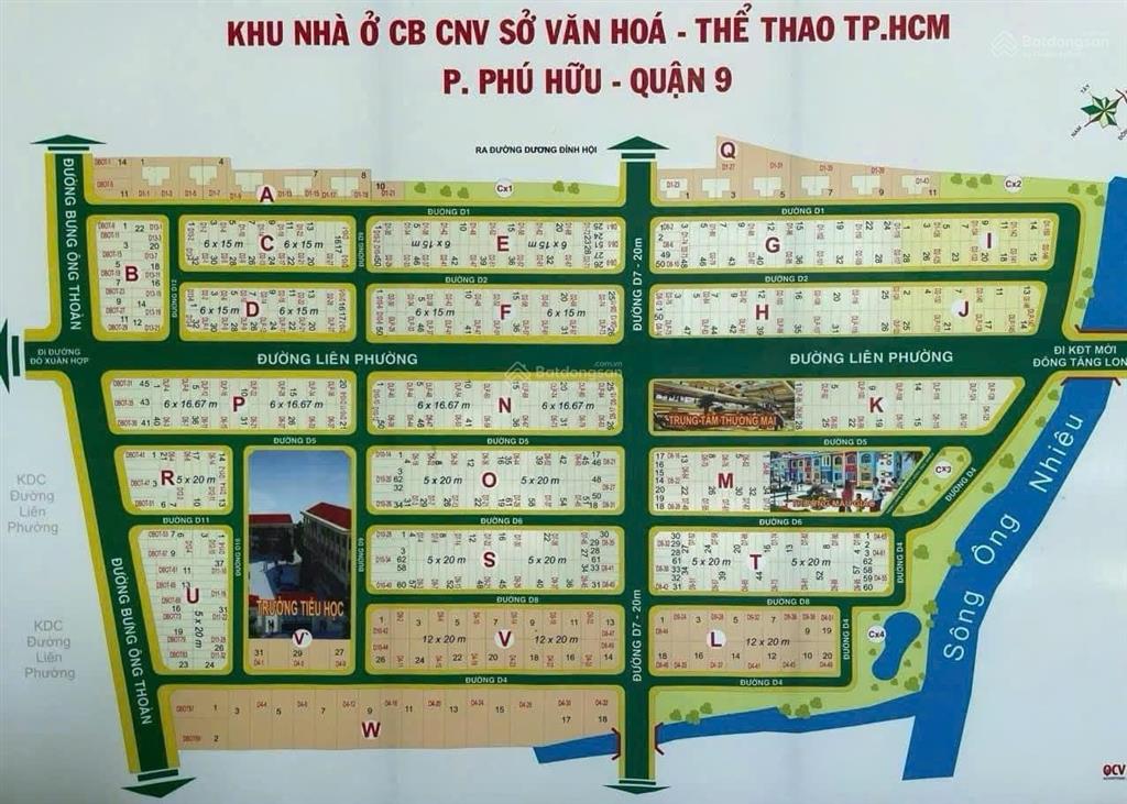 Bán nhanh lô đất giá tốt dự án kdc sở văn hóa thông tin, quận 9 | được phép xây dựng ngay