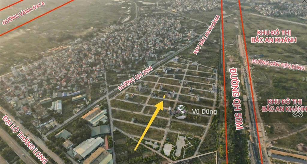 Bán đất dịch vụ song phương 48m2, mặt tiền 5m. giá 135tr/m2. giáp liên khu 8, lô sát góc đường rộng