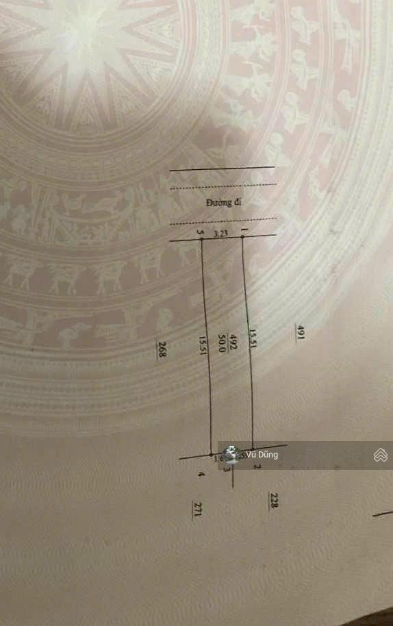 Bán đất dịch vụ lại yên, hoài đức, đường vành đai 3.5 | dt 50m² mt 3,23m giá 140 triệu/m2