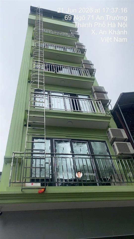 Siêu phẩm đầu tư an khánh | tòa nhà 8 tầng thang máy, 14 phòng khép kín, khai thác ngay 40tr/tháng
