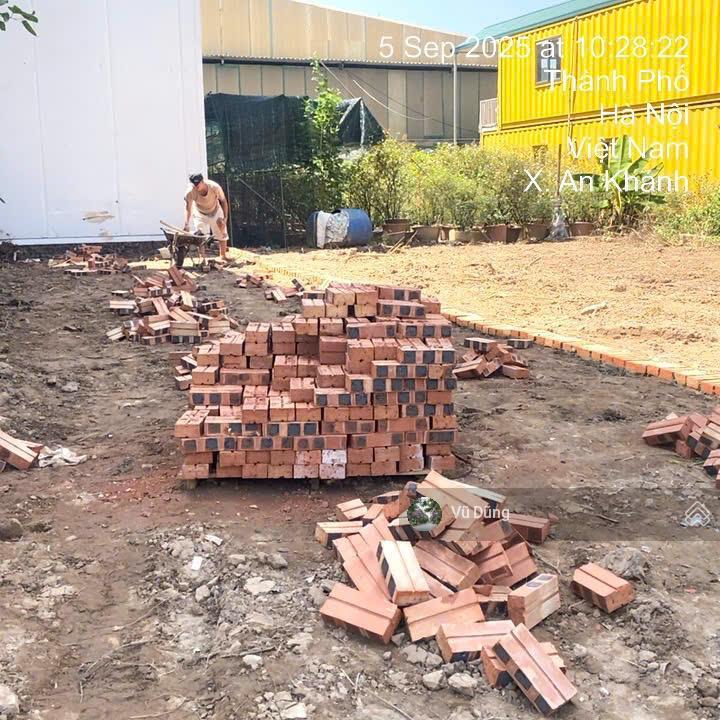 Bán đất dịch vụ phú vinh 45m2, mặt tiền 3,38m. giá chỉ 187 triệu, gần vành đai 3.5 & vành đai 4
