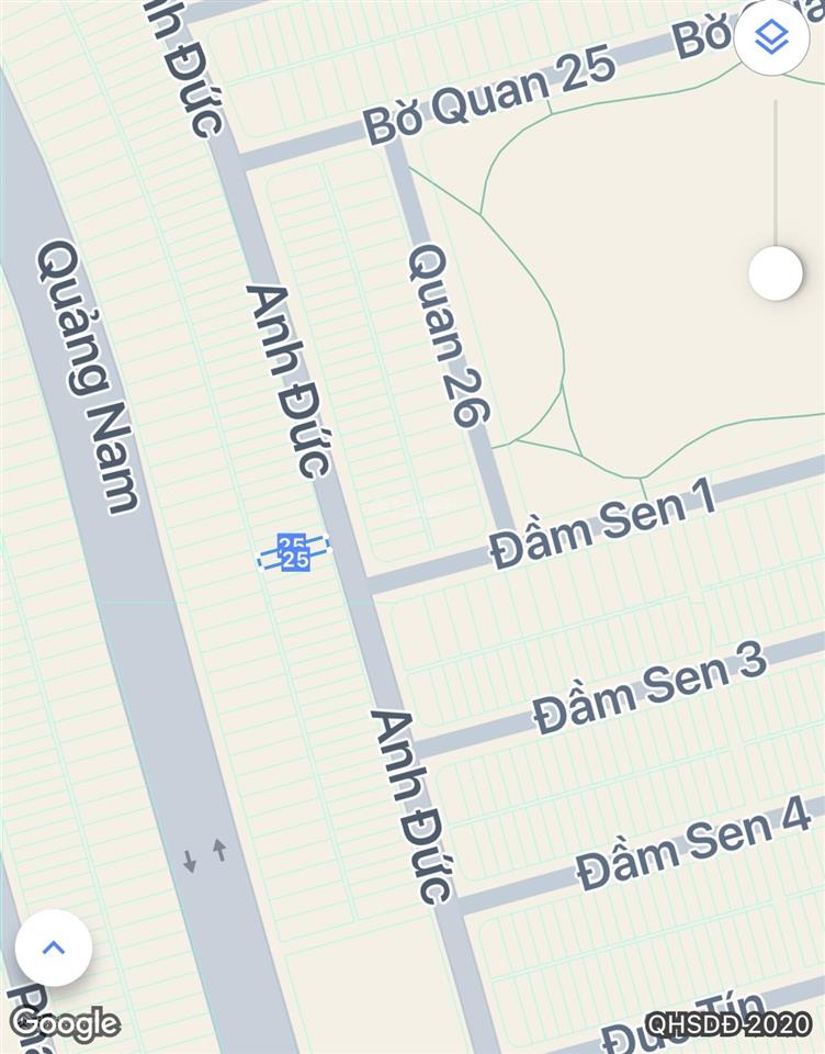 Cần bán bờ quan 3 đầm sen sạch đẹp, vị trí đẹp khu biệt thự 125m2 ngang 5m