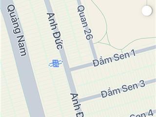 Cần bán bờ quan 3 đầm sen sạch đẹp, vị trí đẹp khu biệt thự 125m2 ngang 5m