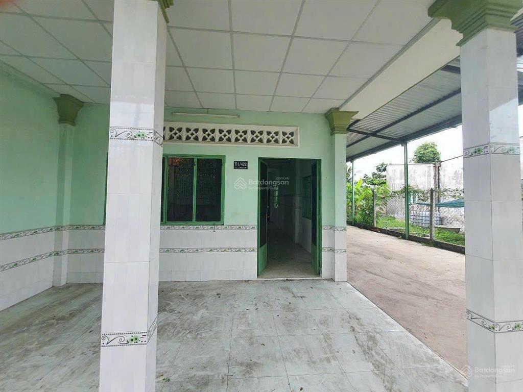 Nhà 2 mặt tiền đường vườn thơm, xã bình lợi, huyện b chánh. dt 9.5m (hậu 10.1)x 45m, 424m2