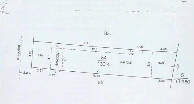 Bán nhà hồ đắc di tây thạnh 5x26 đường 12m tổng dt 130m2 giá cực tốt chỉ 13 tỷ