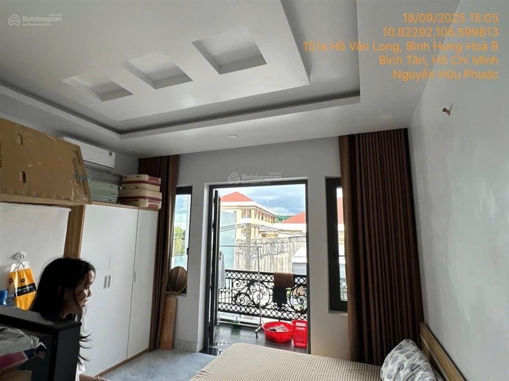 Mặt tiền hồ văn long dòng tiền sẵn 6 tầng 15 phòng khai thác 45 triệu/tháng
