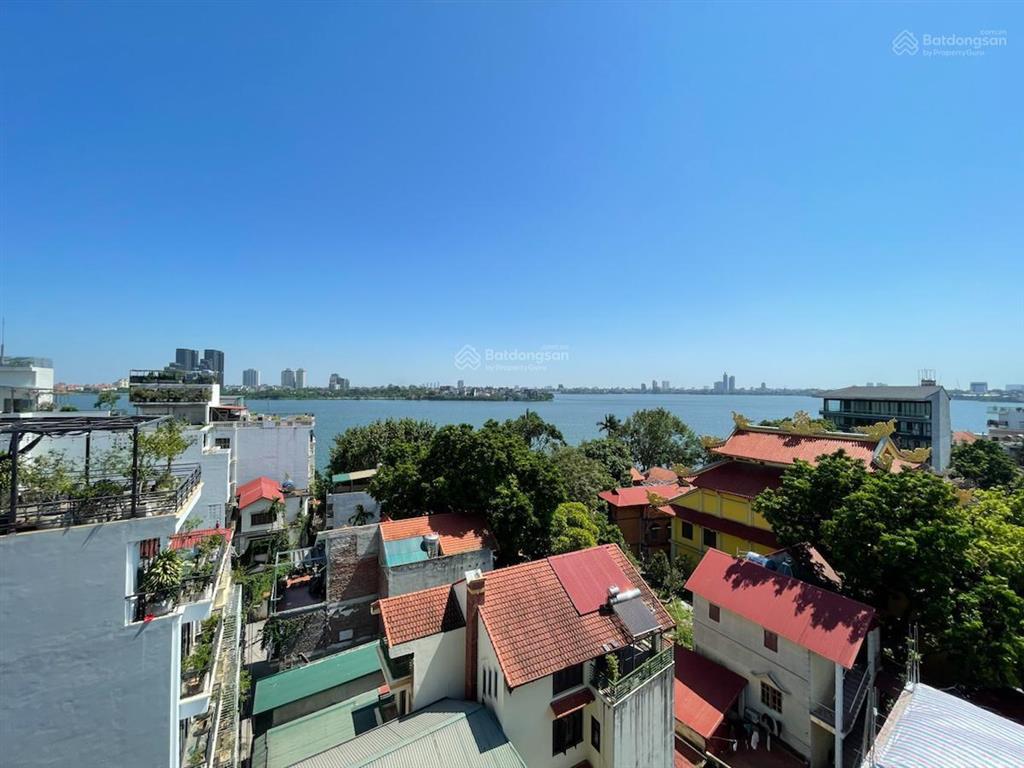 Cực kỳ hiếm, apartment 300m2, view hồ tây, 3 thoáng, ô tô, doanh thu 5 tỷ / năm. giá chỉ 93 tỷ