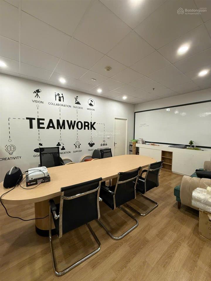 Hot! cho thuê gấp 190m2 văn phòng sẵn nội thất tại khuất duy tiến  cầu giấy giá ưu đãi 356k/m2/th