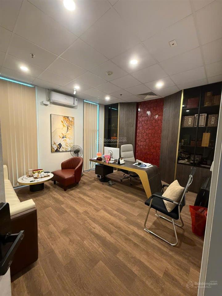 Hot! cho thuê gấp 190m2 văn phòng sẵn nội thất tại khuất duy tiến  cầu giấy giá ưu đãi 356k/m2/th