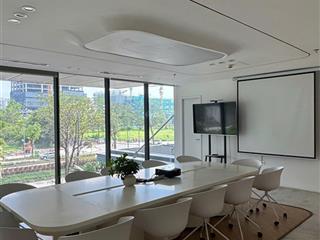 Cho thuê văn phòng 600m2 (chia nhỏ từ 200m2) full nội thất tại ngoại giao đoàn giá 200k/m2