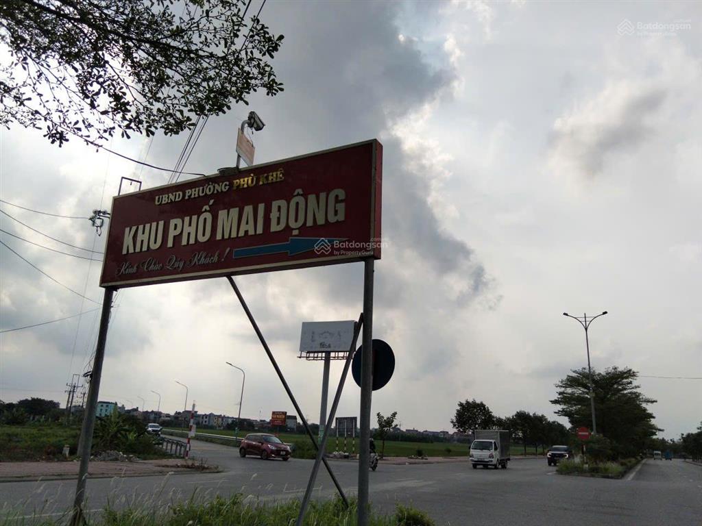 Hot 99m2 mai động, phù khê giá chỉ 2.2 tỷ mặt tiền 10m, chia 2 lô đỉnh